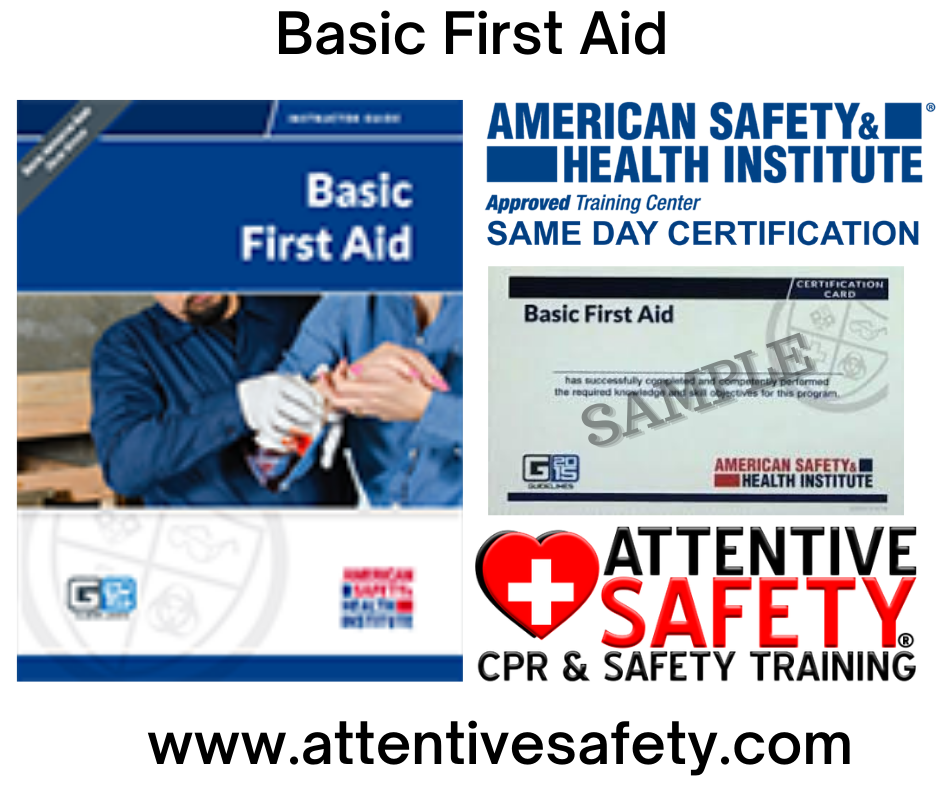 Attentive Safety Basic First Aid