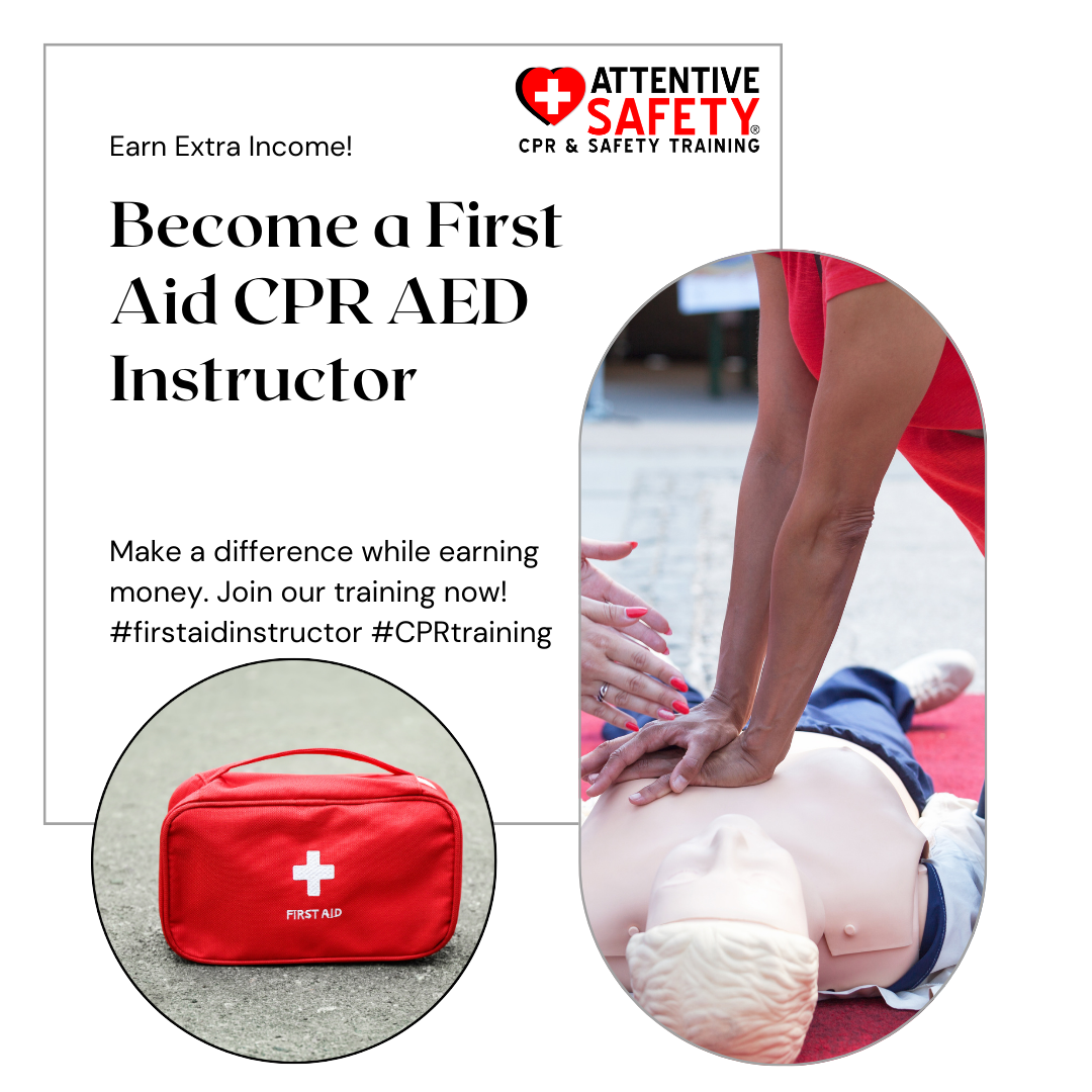 Become a First Aid CPR AED Instructor and Earn Extra Income!