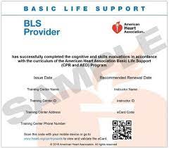 BLS Provider eCard