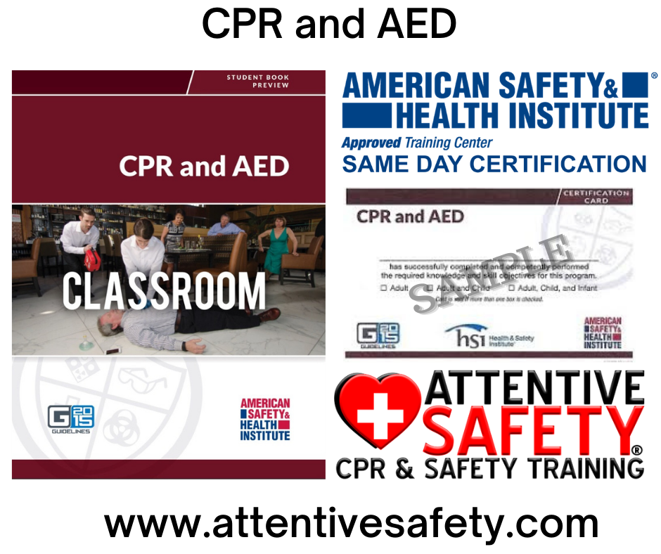 Attentive Safety CPR and AED