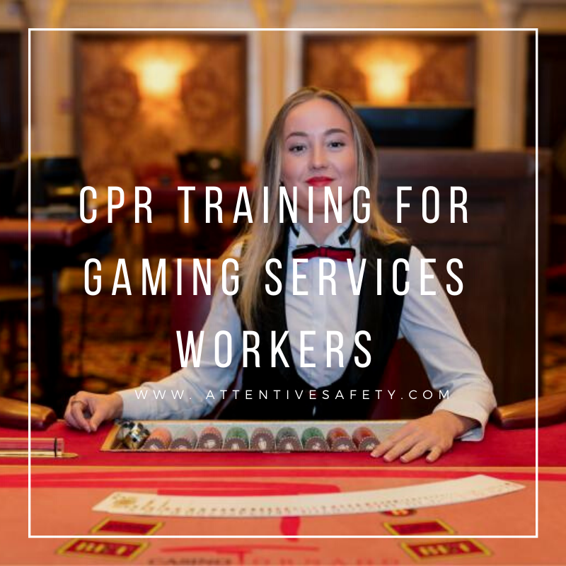 Group First Aid CPR AED Training for Gaming Services Workers​