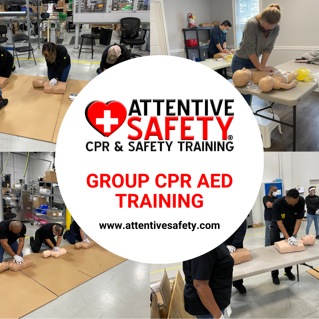 Group CPR AED Training