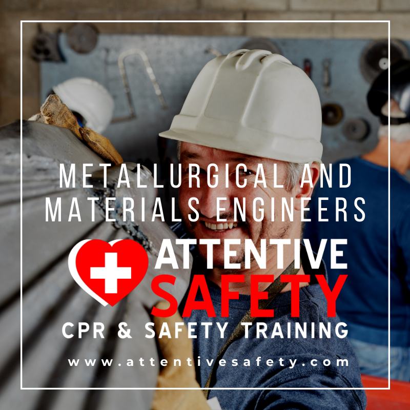 Metallurgical and Materials Engineers Group First Aid CPR AED Training