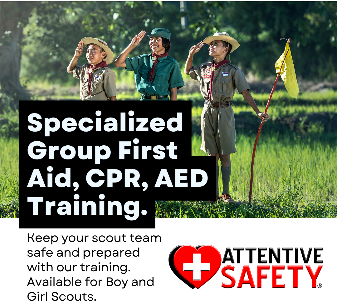 Group First Aid CPR Training for Girl Scout/ Boy Scout Staff and Participants